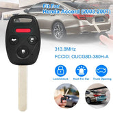 Fit For Accord 2003-2007 Remote Keyless Entry Shell Button Car