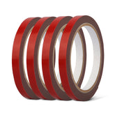 4 Rolls Car Double Sided Tapes Heavy Duty Double Sided Foam Tapes Strong Mounting Adhesive Tapes For Cars Truck Automotive 9.8FT Per Roll