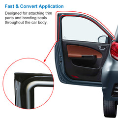 4 Rolls Car Double Sided Tapes Heavy Duty Double Sided Foam Tapes Strong Mounting Adhesive Tapes For Cars Truck Automotive 9.8FT Per Roll